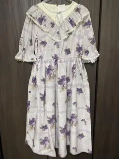 ひなこ様専用 Violet lace ヨーク切替ワンピース