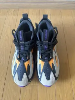 Reebok DMX スニーカー ブラック×オレンジ×パープルのサムネイル