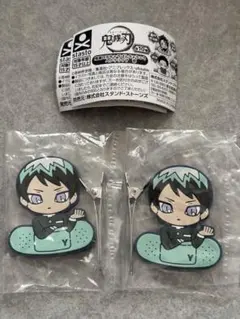 鬼滅の刃 ばんちょうこう ヘアクリップ 愈史郎