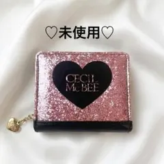 CECIL Mc BEE セシルマクビー 折り財布 ピンクグリッター ギャルのサムネイル