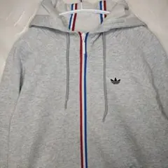 adidas トリコロール ジップ パーカー Z13782 S