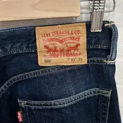 リーバイス　505 インディゴ　W33 L33 メンズ　ストレートのサムネイル