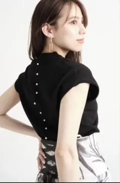 Mystrada フレンチバックパールニット マイストラーダ - メルカリ
