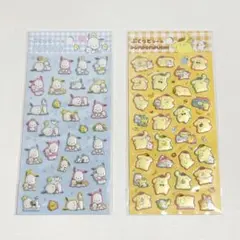 入手困難 サンリオ ポチャッコ ポムポムプリン（ぷくっとシール 2枚セット）