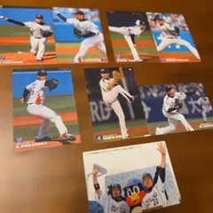 東京ヤクルトスワローズ 選手カードセット カルビー 8枚セット