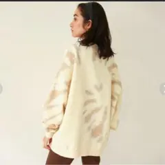 SeaRoomlynn VOLUMEスウェットプルオーバー タイダイブラウン