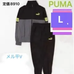 PUMA L セットアップ　トレーニングスーツ ジャージ上下 メル平V