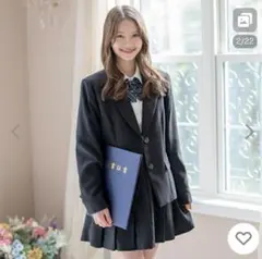 黒 ブレザー、プリーツスカート 150cm 卒業式、入学式【値下げしました】