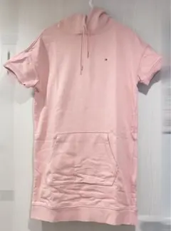 TOMMY HILFIGER フード付きパーカー S ピンク