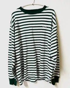 美品 BEAMS the FOX ボーダースウェットプルオーバー