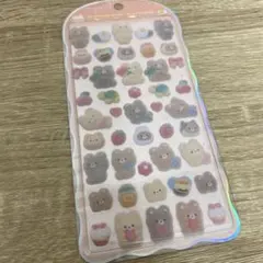 正規品 コットンパフィー くま