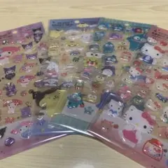 クリアキャンディシール サンリオキャラクターズ　4種セット