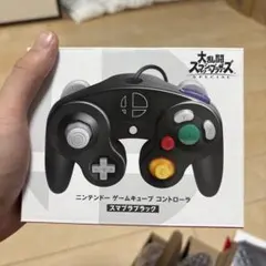 ゲームキューブ コントローラー スマブラ ブラック