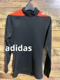 adidas 長袖　アンダーシャツ アディダス ジュニア Lサイズ 裏起毛