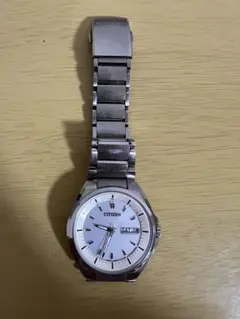 CITIZEN アテッサ エコドライブ 電波ソーラー チタン 稼動品