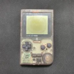 ゲームボーイポケット　クリアパープル　ジャンク品