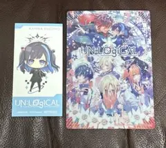 UN:LOGICAL アンロジカル　アニメイト　缶バッジ　布ポスター UN:LOGICAL アンロジカル 雅火 奏壱 藍 缶バッジ カード 布ポスター