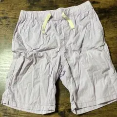 H&M 100cm 薄紫 ハーフパンツ