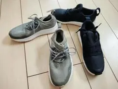 キッズスニーカー 2足セット アディダス、プーマ