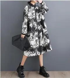 【大きいサイズ】 レディース シャツ　ワンピース　春 秋冬 新品 長袖