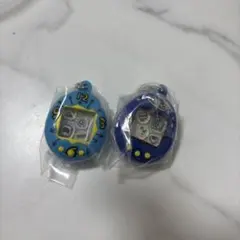 たまごっち シャカシャカチャームコレクション まるっち ブルー ガチャ