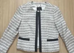 23区 ノーカラーツイードジャケット 40サイズ