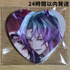 マツリカの炯 ルヲ ハート缶バッジ ビックカメラ・アニメガ×ソフマップ