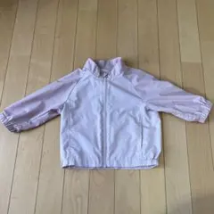 UNIQLO Baby ポケッタブルUVカットブルゾン　ピンク80cm
