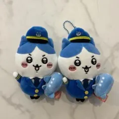 ちいかわ ハチワレ パイロット 空港 飛行機 ぬいぐるみマスコット ストラップ