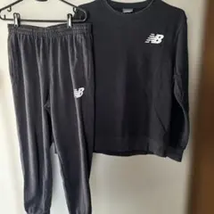 No.518 New Balance スウェットセット ブラック サイズL