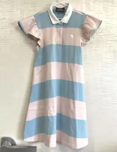 【CANTERBURY OF NEWZEALAND】キッズ用フリル袖ワンピース