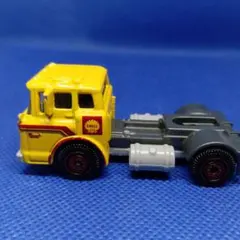 ミニカー　Shell トラック 黄色