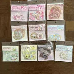 サンリオ　フレークシール　まとめ売り
