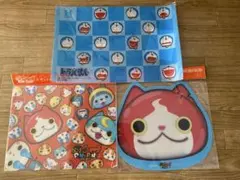 ランチョンマット3枚セット ドラえもん 妖怪ウォッチ ジバニャン 最安値 非売品