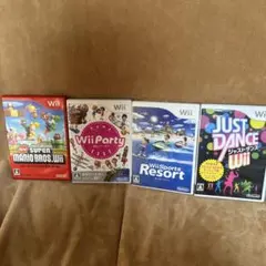 Wiiゲームセット スーパーマリオブラザーズWii 他