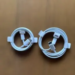 Apple Lightning充電ケーブル 1m 2本セット