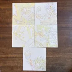 ドラゴンボール　一番くじ　20th G賞　ボールドキャンバス　セット