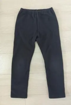 ユニクロ　裏起毛レギンスパンツ　120cm　暖パン　裏ボア