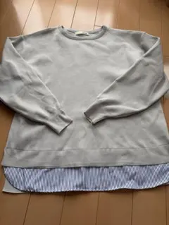 SHOO LA RUE グレー 長袖 Tシャツ M