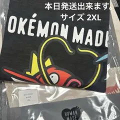 HUMAN MADE ポケモン コイキング 2XL 黒 - メルカリ