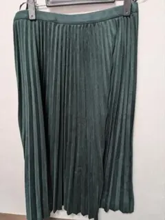 OTTO ダークグリーン プリーツスカート