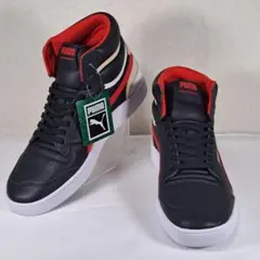 希少カラー PUMA ラルフサンプソン MID 28 ブラック/レッド/ゴールド
