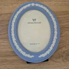 WEDGWOOD ブルー フォトフレーム 3.5