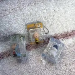 PEANUTS スヌーピー ガシャポン 3点セット スヌーピー好きさん必見