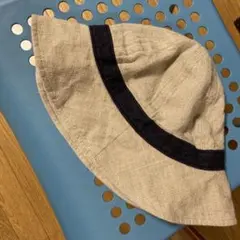 【新品未使用品】中川政七商店　リネンバケットハット 【ベージュ、ネイビー】