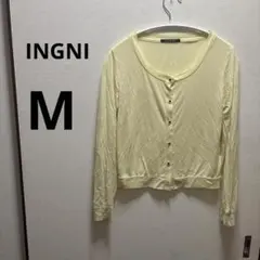 INGNI イエローカーディガン 【M】 黄色