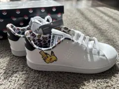 【希少！新品タグ付き】Adidas ピカチュウ ドット絵 スニーカー 22.5㎝