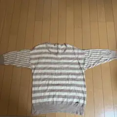 CROCODILE ストライプ ニットLサイズ