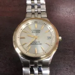 値下げCITIZENエクシード Eco-Drive 電波時計 H111