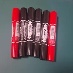 ZEBRA ハイマッキー 黒 赤 ５本セット 油性マーカー